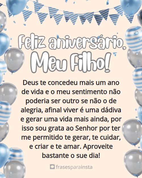 73 Frases de Aniversário para Filho: (Feliz aniversário meu filho)