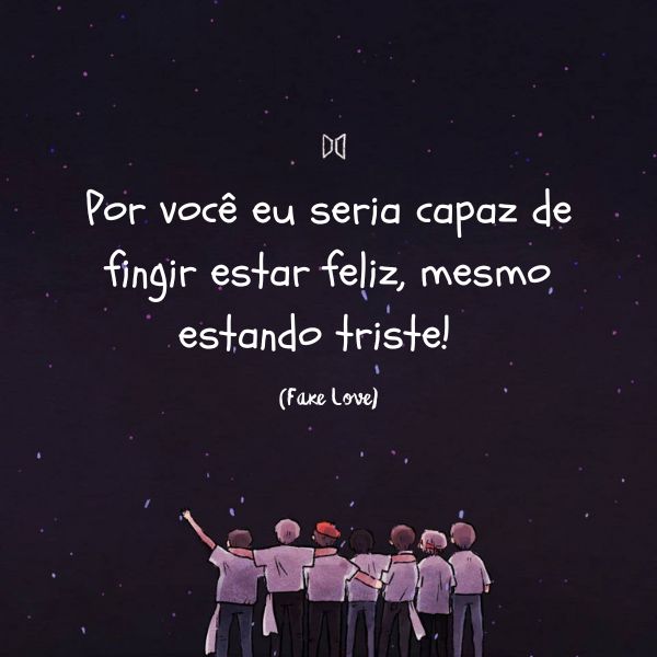 Frases de Músicas do BTS