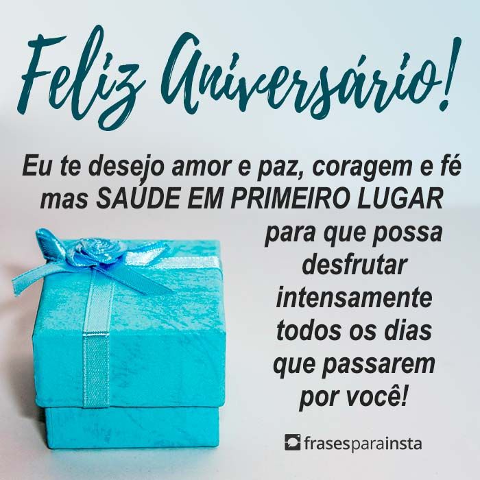 Feliz Aniversário Muita Saúde