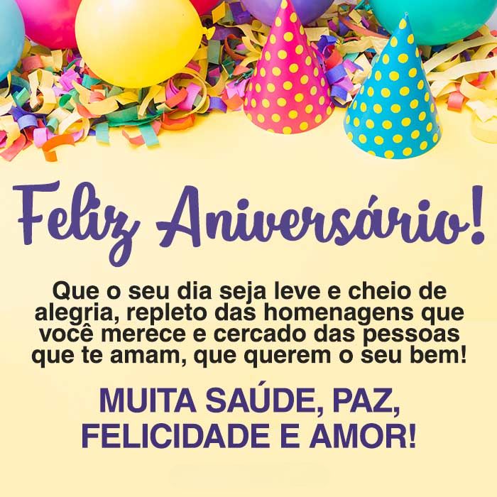 63 Feliz Aniversário com Pessoas Especiais (Frases e mensagens)