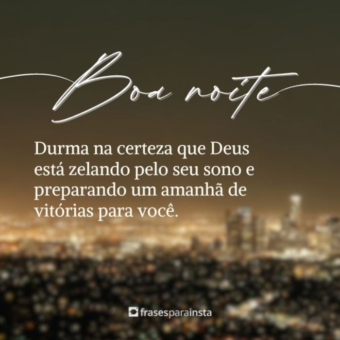 Boa Noite Abençoada!