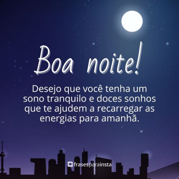 Boa Noite Abençoada!