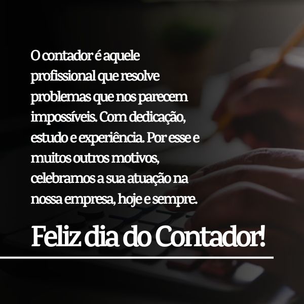 Frases para o Dia do Contador