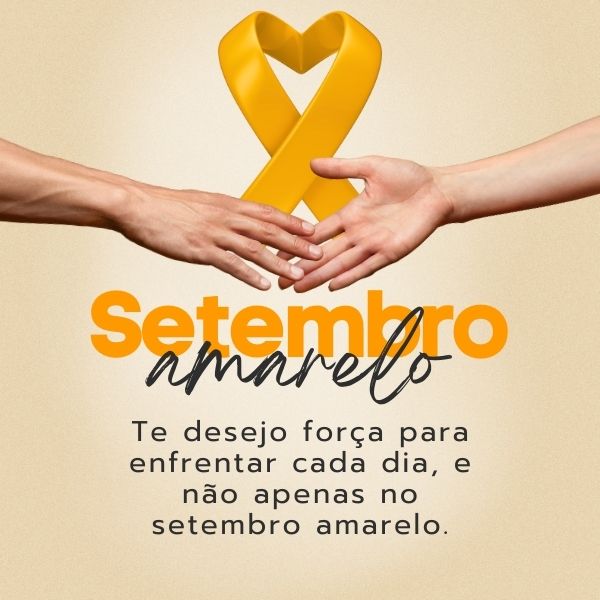 Frases para Setembro Amarelo