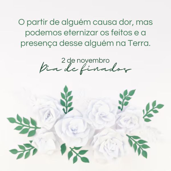 Mensagens para dia de finados: Demonstre Saudade e Amor Eterno