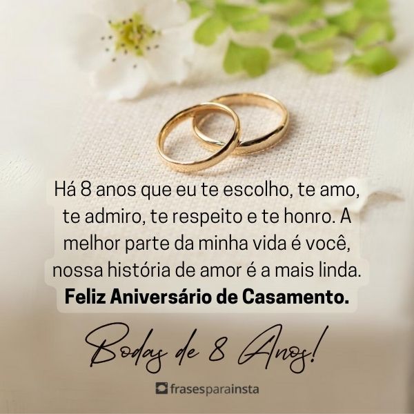 Bodas de 8 Anos de Casados +30 Frases para Celebrar as Bodas de Barro