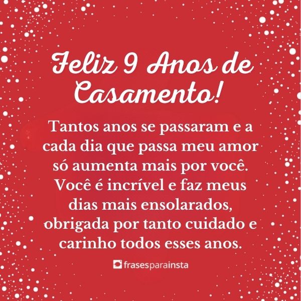 Mensagens de Bodas de 9 Anos de Casados: Comemore as Bodas de Cerâmica