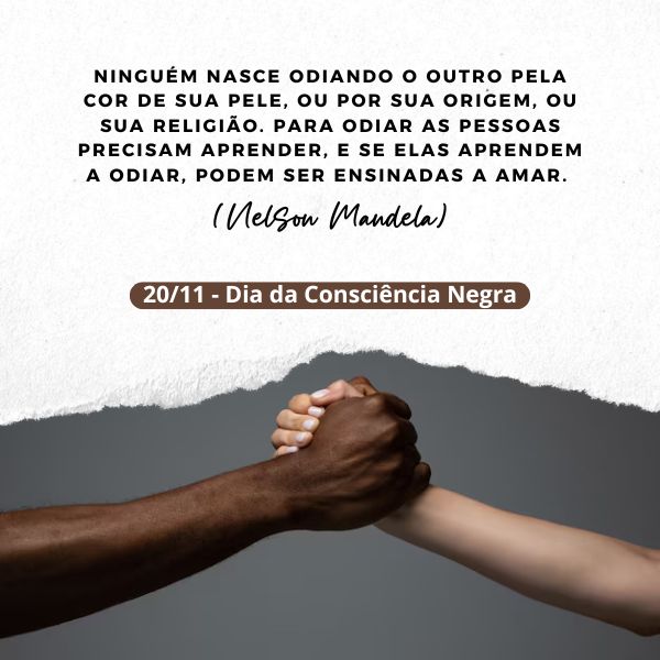 Frases para Consciência Negra: A cor da Minha Pele é meu Orgulho