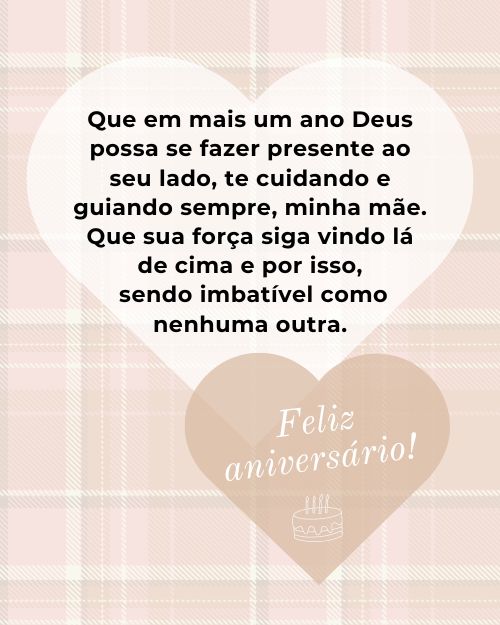 Feliz Aniversário mãe!