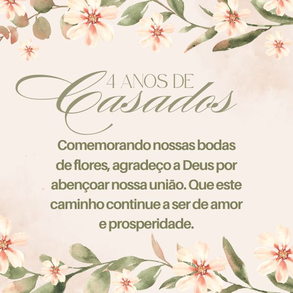 Frases de 4 Anos de Casados: Comemore as Bodas de Flores e Frutas!