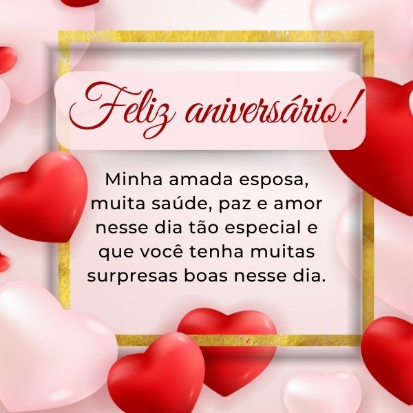 Frases de Aniversário para Esposa: Felicite-a com Muito Amor