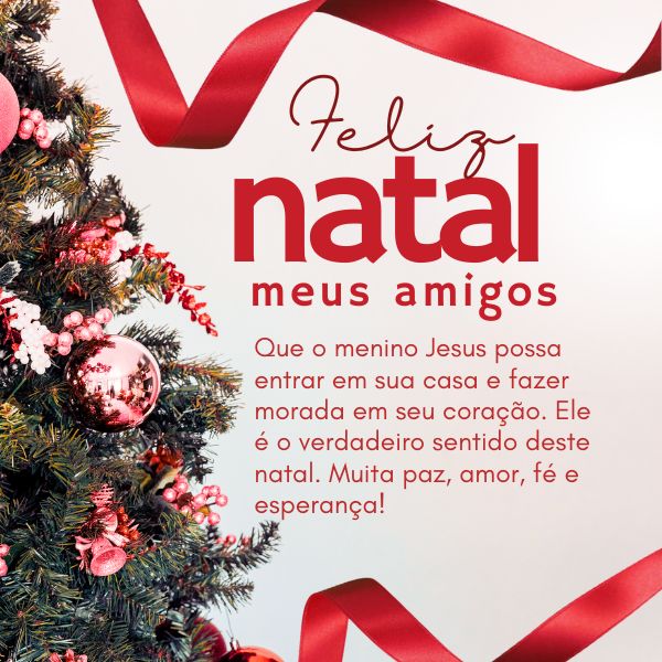 Feliz Natal Amigos: 79 Frases e Mensagens para Desejar Feliz Natal