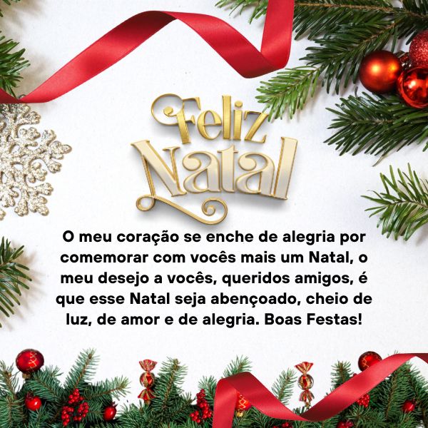 Feliz Natal Amigos: 79 Frases e Mensagens para Desejar Feliz Natal