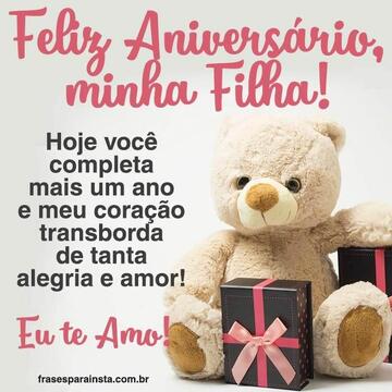 Imagem do post Feliz Aniversário minha Filha: 83 frases de aniversario para filha